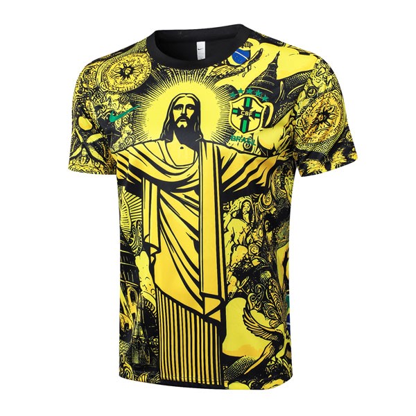 Camiseta Entrenamiento Brasil 2024/25 Amarillo